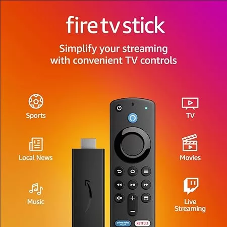 Fire TV Stick with Alexa Voice Remote